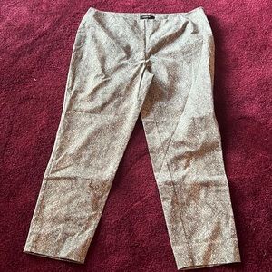 Lafayette 148 Stanton Snakeskin Printed Pants